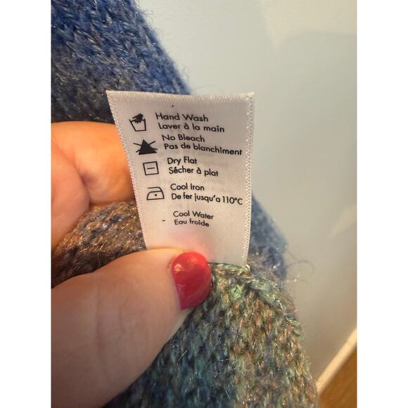 L*Space Ombre Knit Button-Front Cardigan Sweater — Size M/L - Picture 5 of 5